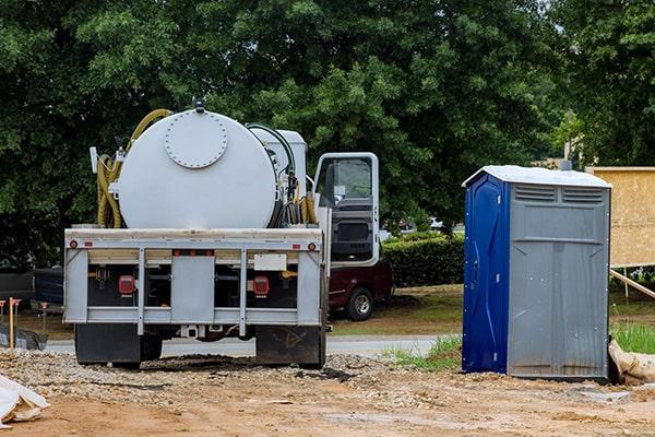 Porta Potty Rental of Burton workers